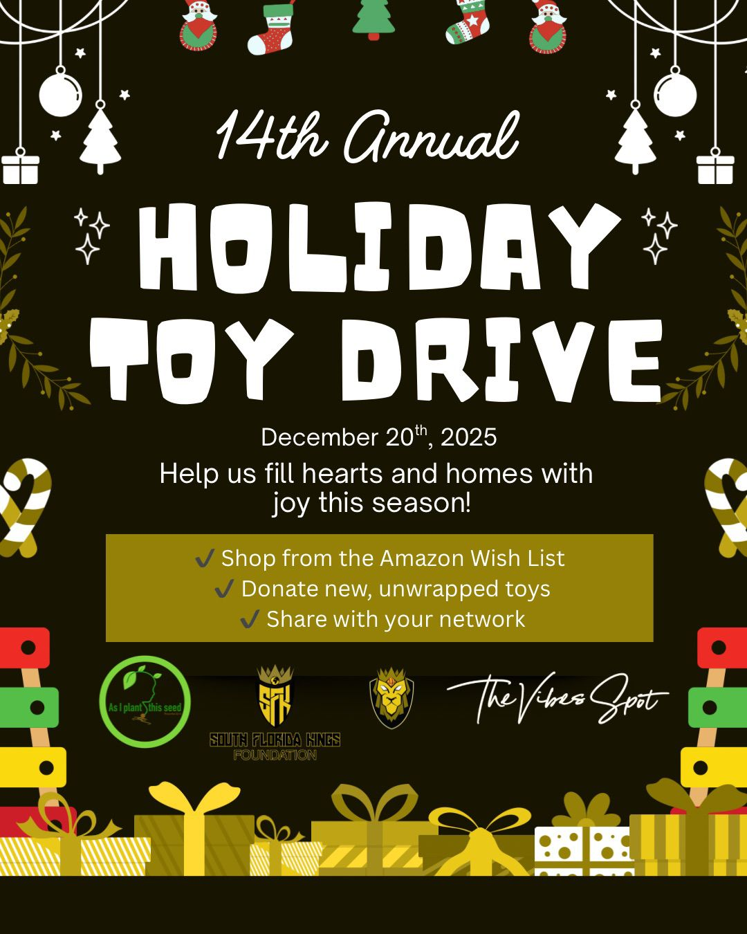 14th Annual Holiday Toy Drive